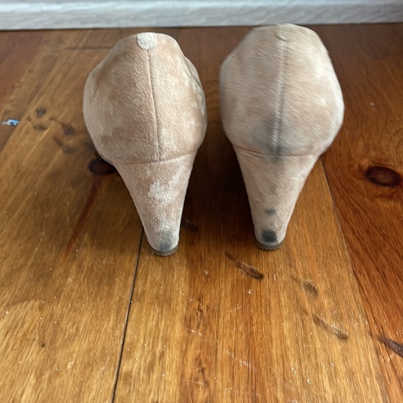 Classic J Crew suede wedge shoes! EUC. Will look like new w/ proper cleaning - Picture 4 of 5